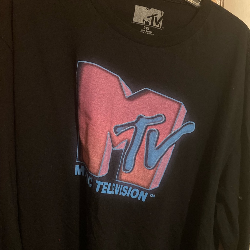 Mtv Shirt Long Sleeve XXL NWOT